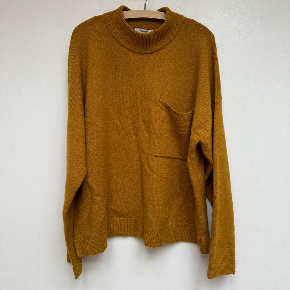 Madewell Mustard Sweater